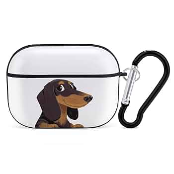 AirPodsPro 初代 刻印(犬)あり Amazon | AirPods Proケース 萌え ダックスフント 犬柄 AirPods